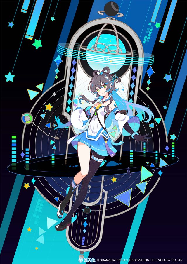 洛天依 官方形象图